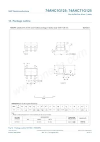 74AHCT1G125GW Datasheet Page 11