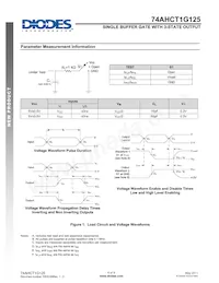 74AHCT1G125W5-7 Datasheet Page 6