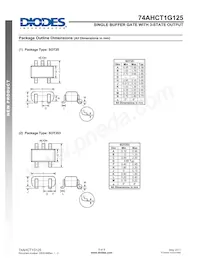 74AHCT1G125W5-7 Datasheet Page 8