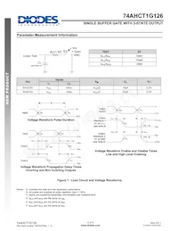 74AHCT1G126W5-7 Datasheet Page 6