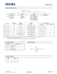 74AUP1G07SE-7 Datasheet Page 2