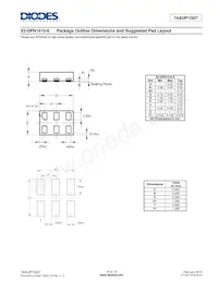 74AUP1G07SE-7 Datasheet Pagina 15