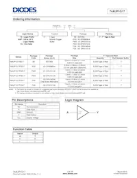 74AUP1G17FW4-7 Datasheet Page 2