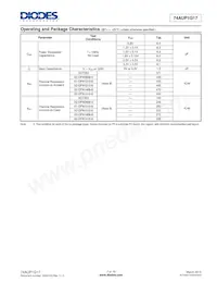 74AUP1G17FW4-7 Datasheet Page 7