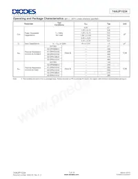 74AUP1G34FS3-7 Datasheet Page 7