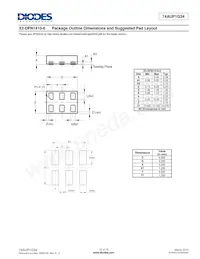 74AUP1G34FS3-7 Datasheet Pagina 15