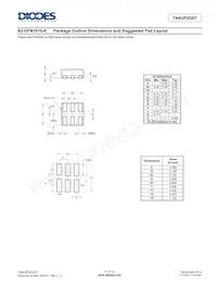 74AUP2G07FZ4-7 Datasheet Page 11