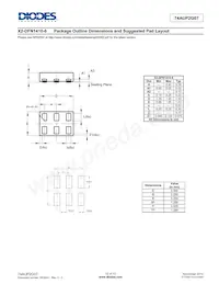 74AUP2G07FZ4-7 Datasheet Page 12