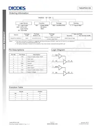 74AUP2G126RA3-7 Datasheet Page 2