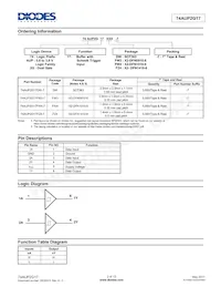 74AUP2G17DW-7 Datasheet Page 2