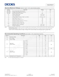 74AUP2G17DW-7 Datasheet Page 3