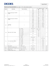 74AUP2G17DW-7 Datasheet Page 5