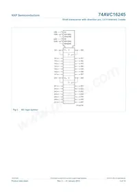 74AVC16245DGG Datasheet Page 4