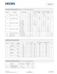 74HC126T14-13 Datasheet Page 4