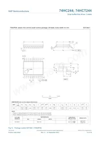 74HC244N Datasheet Page 13