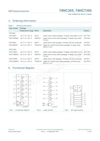 74HC365N Datasheet Page 2