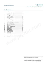 74HC7014N Datasheet Page 13