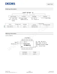 74HCT125T14-13 Datasheet Page 5
