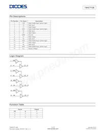 74HCT126S14-13 Datasheet Page 2