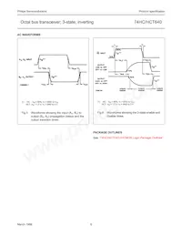 74HCT640D Datasheet Page 6