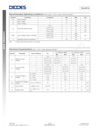 74LV07AT14-13 Datasheet Page 3