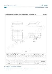 74LV241DB Datasheet Page 14