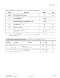 74LVC125AT14-13 Datasheet Page 3
