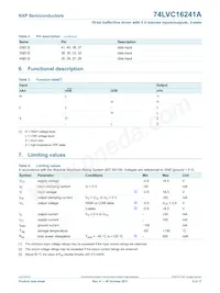 74LVC16241ADGG Datasheet Page 6