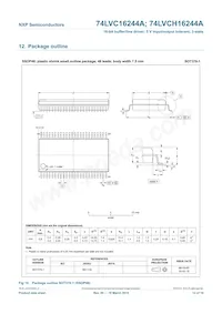 74LVC16244ABQ Datasheet Pagina 12