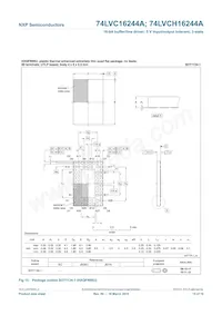 74LVC16244ABQ Datasheet Pagina 15