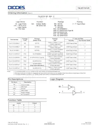 74LVC1G125Z-7 Datasheet Page 2