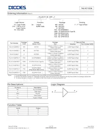 74LVC1G34Z-7 Datasheet Page 2
