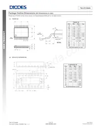74LVC244AT20-13 Datasheet Pagina 8