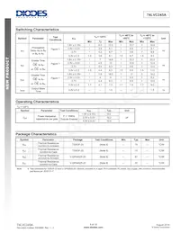 74LVC245AQ20-13 Datasheet Page 5