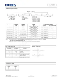 74LVC2G07FW4-7 Datasheet Page 2