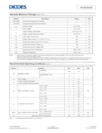 74LVC2G125HK3-7 Datasheet Page 3