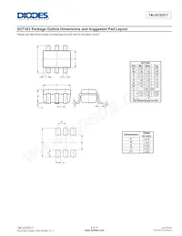 74LVC2G17FZ4-7 Datasheet Page 9