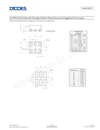 74LVC2G17FZ4-7 Datasheet Page 10