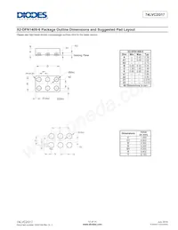74LVC2G17FZ4-7 Datasheet Pagina 12