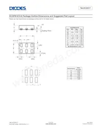 74LVC2G17FZ4-7 Datasheet Page 13