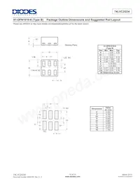 74LVC2G34FW4-7 Datasheet Pagina 10