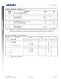 74LVC540AT20-13 Datasheet Pagina 3