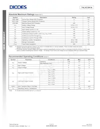 74LVC541AQ20-13 Datasheet Page 3