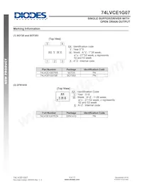 74LVCE1G07SE-7 Datasheet Page 9