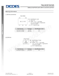 74LVCE1G125W5-7 Datasheet Page 10