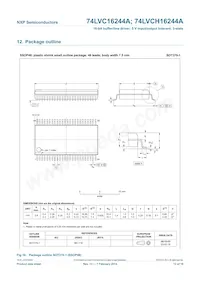 74LVCH16244ADGG Datasheet Pagina 13