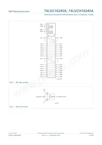74LVCH16245ADGG Datasheet Page 4