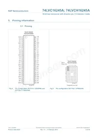74LVCH16245ADGG Datasheet Page 5