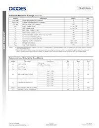 74LVCH244AQ20-13 Datasheet Page 3