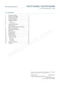 74LVT16244BBQ Datasheet Pagina 18